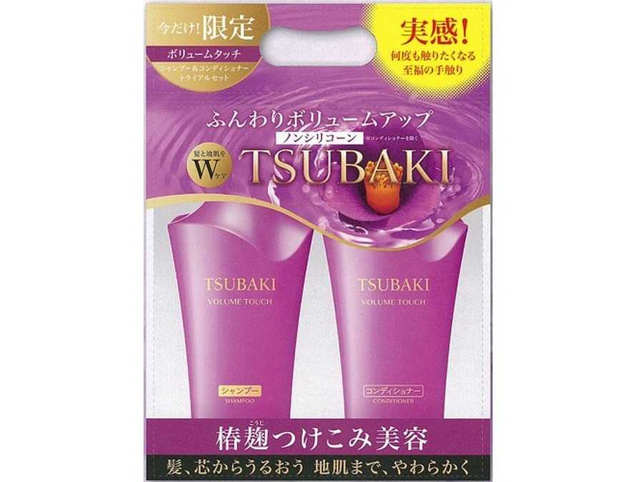 Шампунь tsubaki, японский шампунь тсубаки для восстановления поврежденных волос, бальзам цубаки
