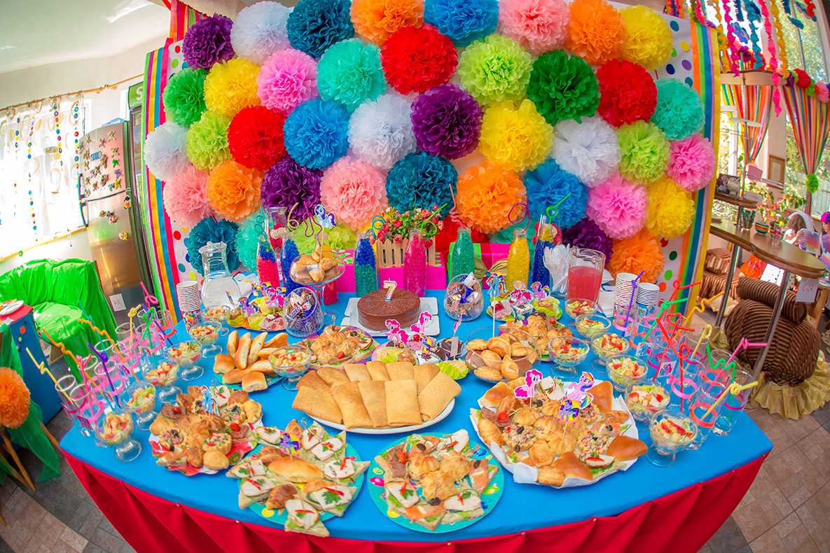 Как организовать праздник в детском саду на день рождения и какие угощения принести?