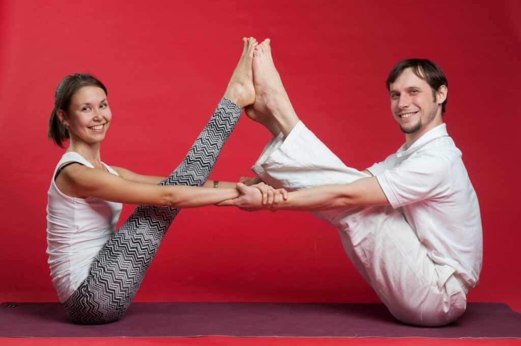 Позы йоги для пар - позы йоги для двоих - позы йоги