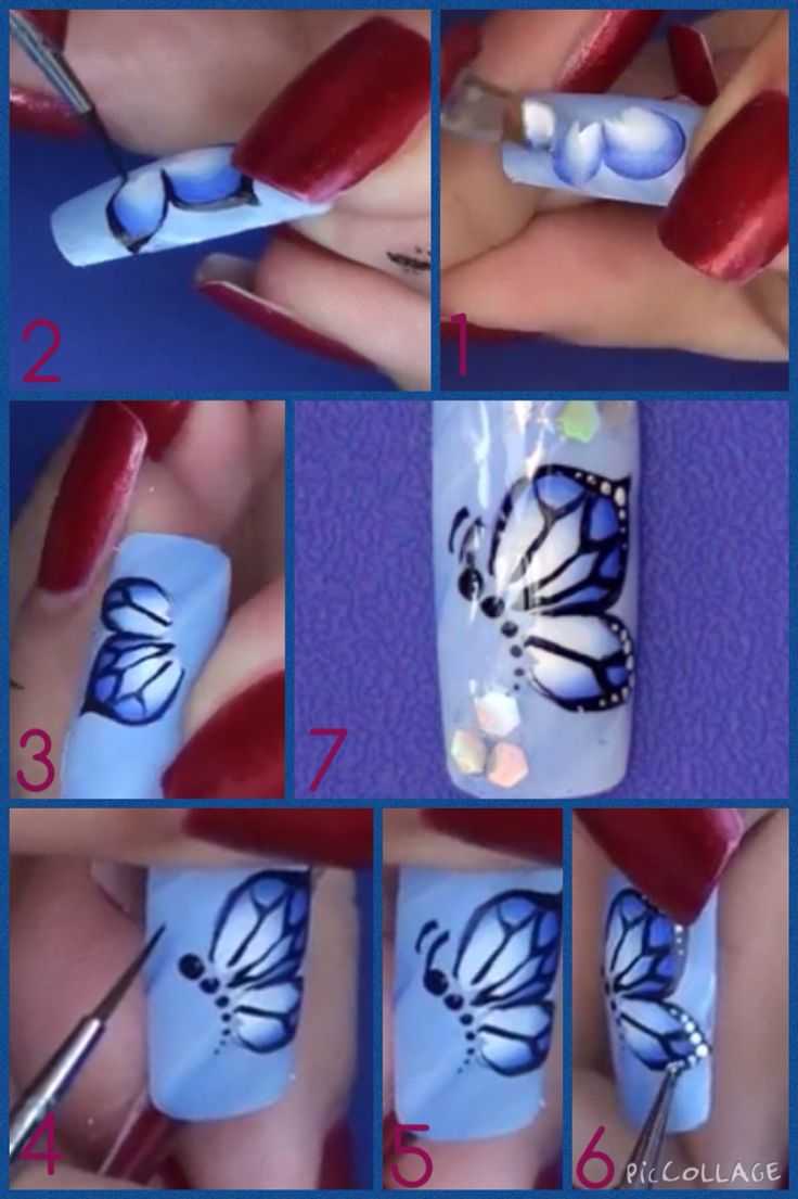Как научиться рисовать на ногтях: пошаговые инструкции со схемами