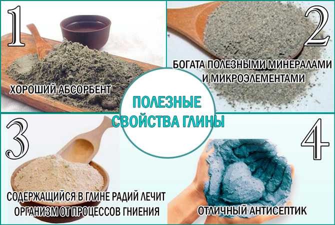 Основные свойства глины. лечебные свойства глины. лечебные и косметические свойства различных видов глины