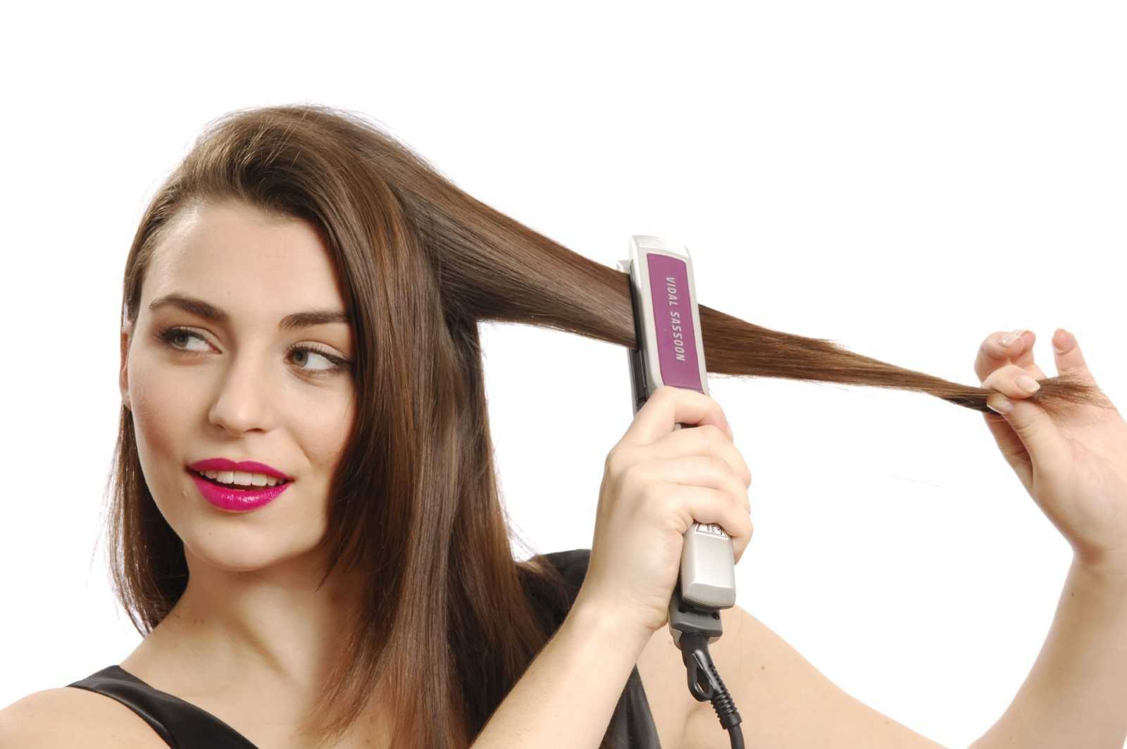 Кудри с помощью утюжка на волосы разной длины (фото и видео)