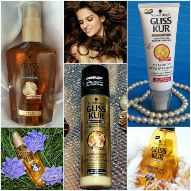 Масло для волос gliss kur (глис кур) "6 эффектов": отзывы покупателей - отзывы