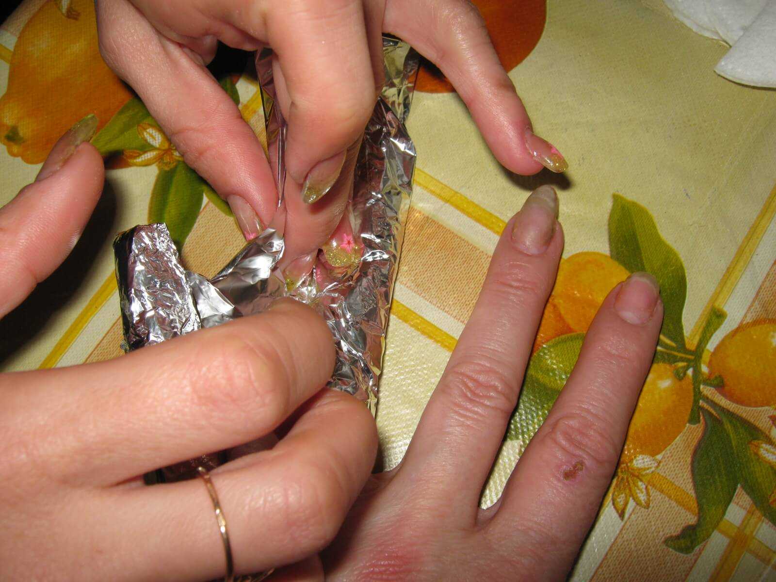 В домашних условиях снять гель с ногтей. как снять лак-гель без специальной жидкости | школа красоты
