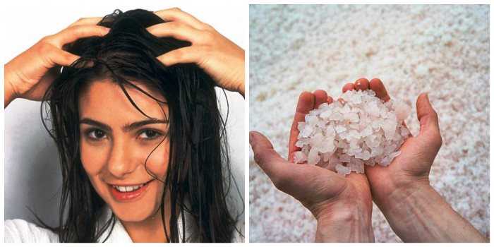 Поваренная и морская соль для волос: польза и вред
