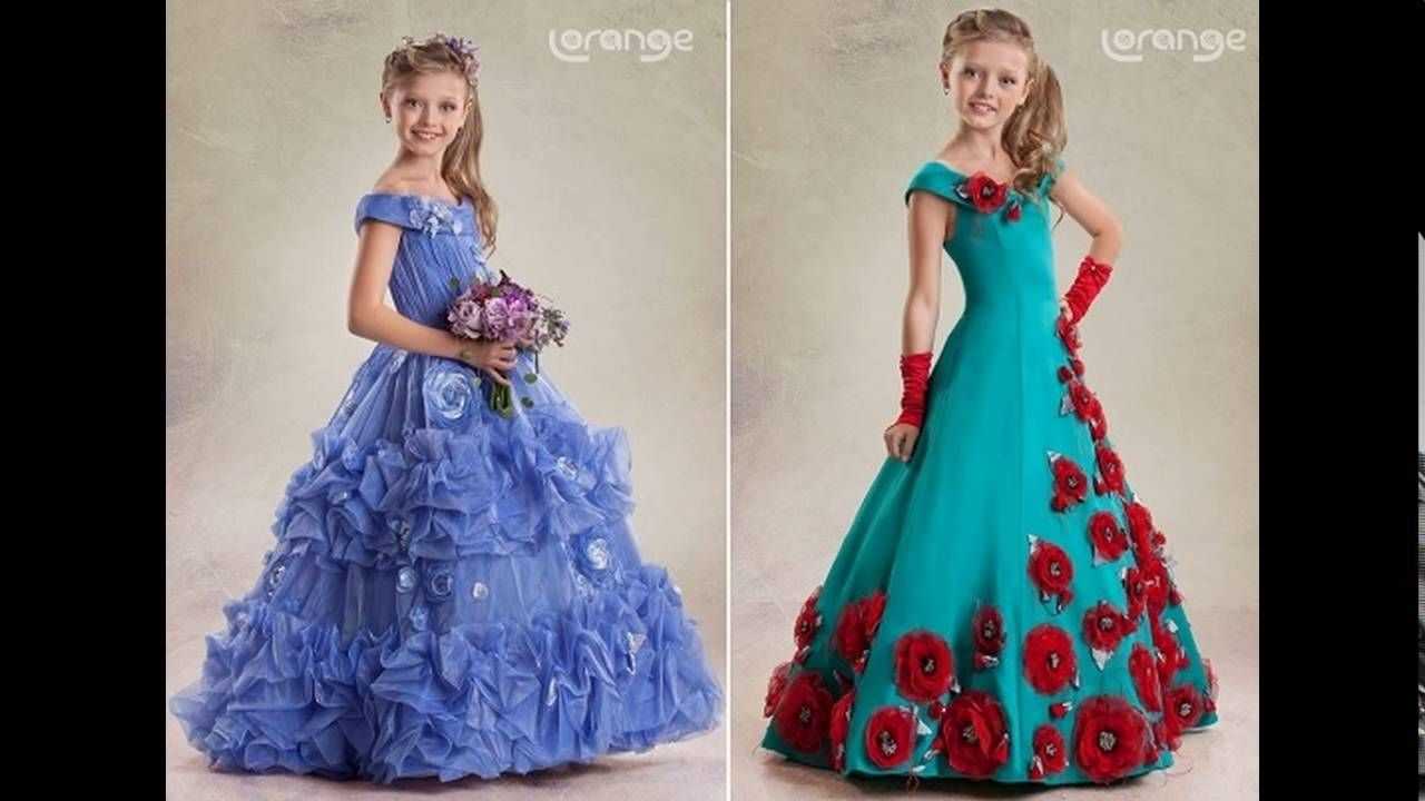 Выпускные платья для девочек в детском саду и на выпускной в начальной школе  в 2019 году