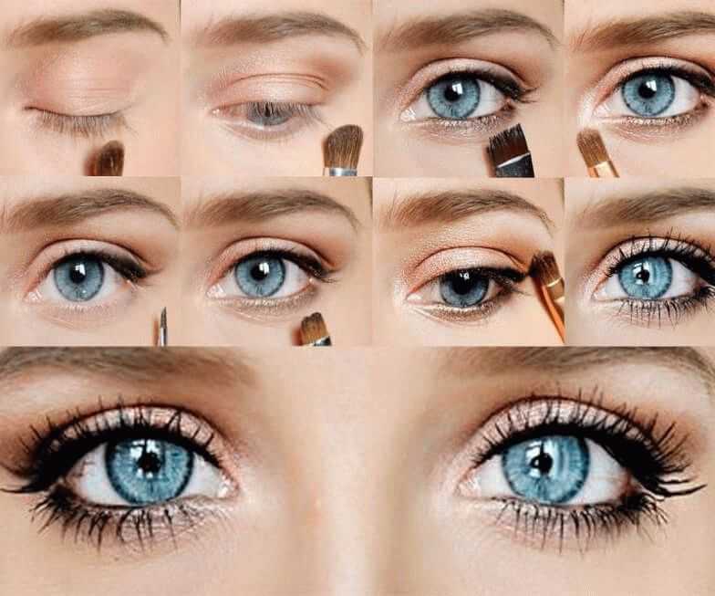 Макияж для голубых глаз и темных волос: поэтапно, фото
макияж для голубых глаз и темных волос — modnayadama