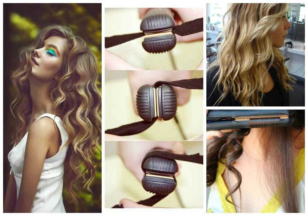 Как сделать красивые локоны утюжком для волос: полезные советы и руководство с фото