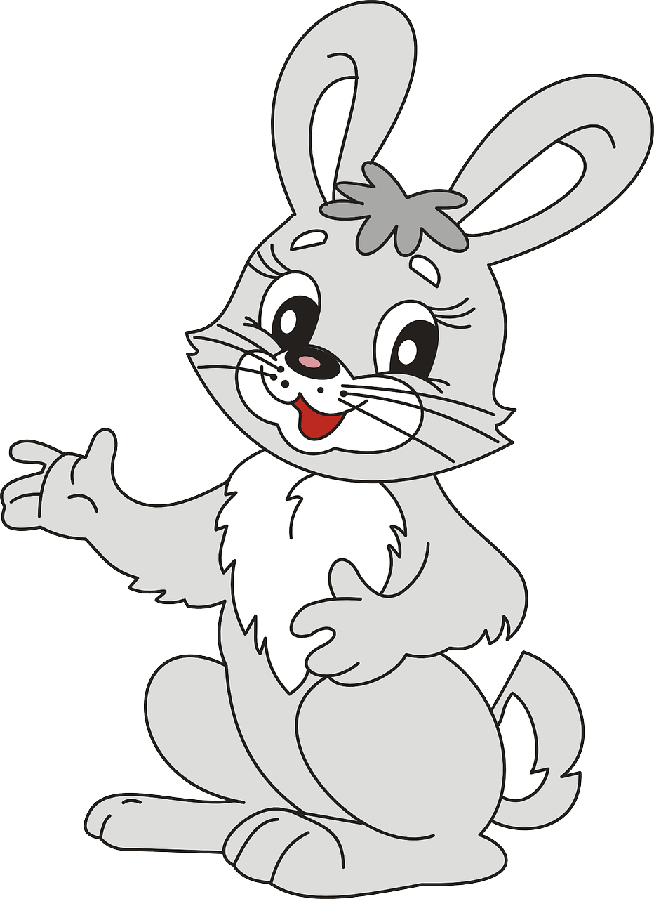 Рисовать поэтапно карандашом кролика – как нарисовать кролика поэтапно легко и просто карандашом уроки рисования для начинающих, мультики, раскраски.