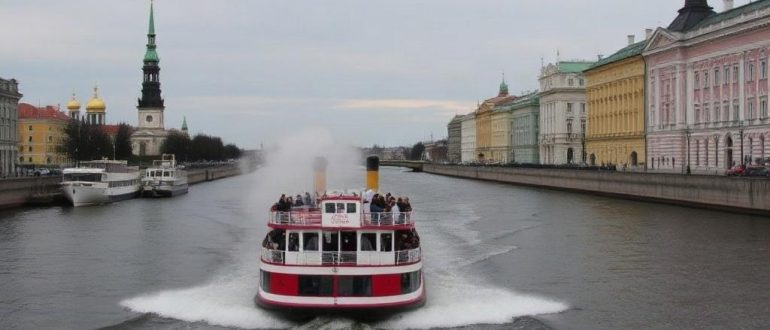 Теплоходная экскурсия по рекам и каналам Санкт-Петербурга: город, который особенно красив с воды