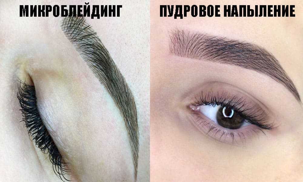 Перманентный макияж бровей: что это (фото до и после)