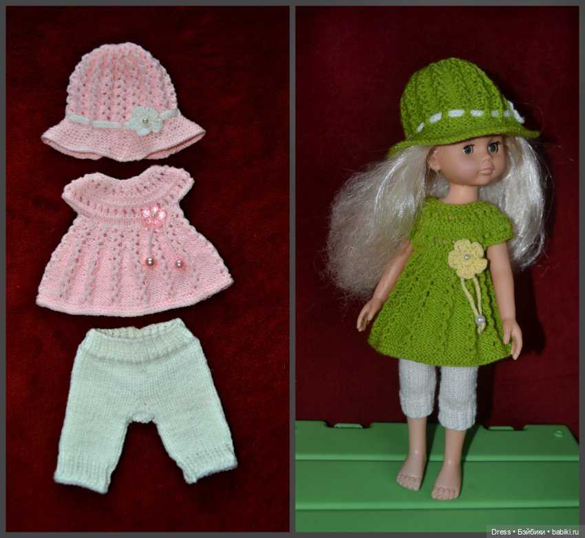 Вязаная одежда для кукол барби крючкои и спицами: схемы с описанием