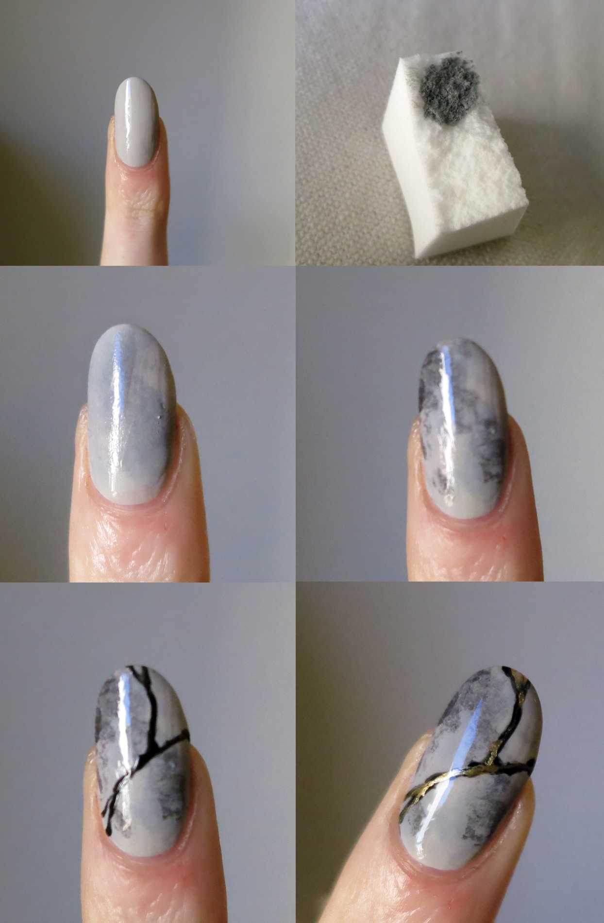 Мраморный маникюр - 72 фото дизайна ногтей мраморного стеля в домашних условиях