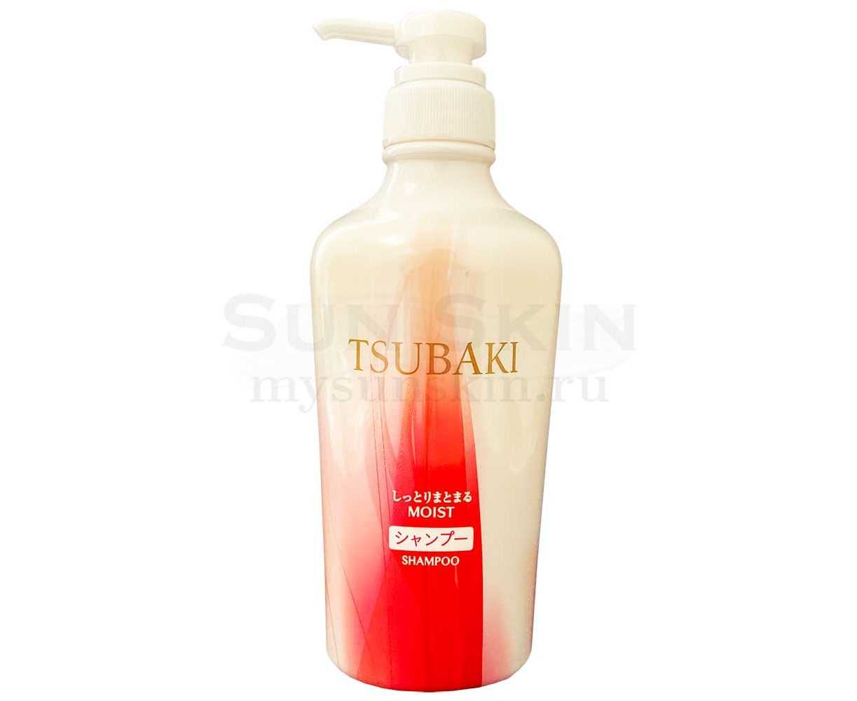 Японские шампуни для волос shiseido tsubaki
