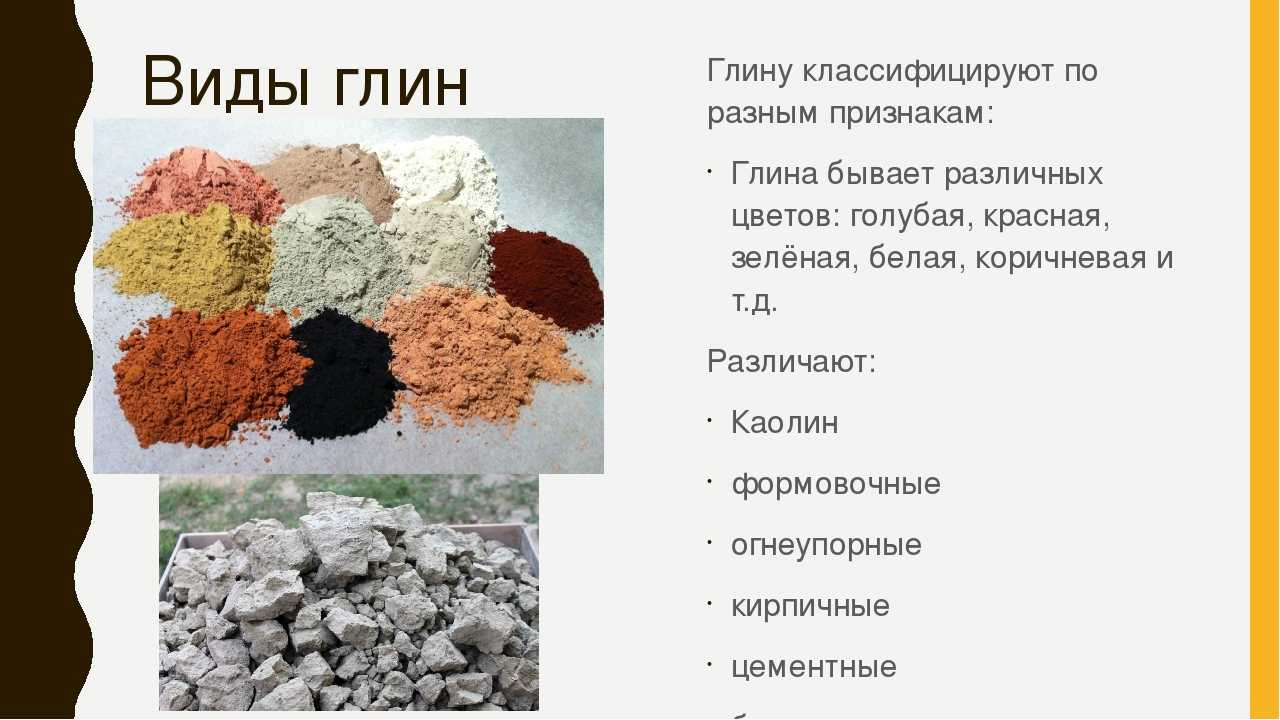 Основные свойства глины. лечебные свойства глины