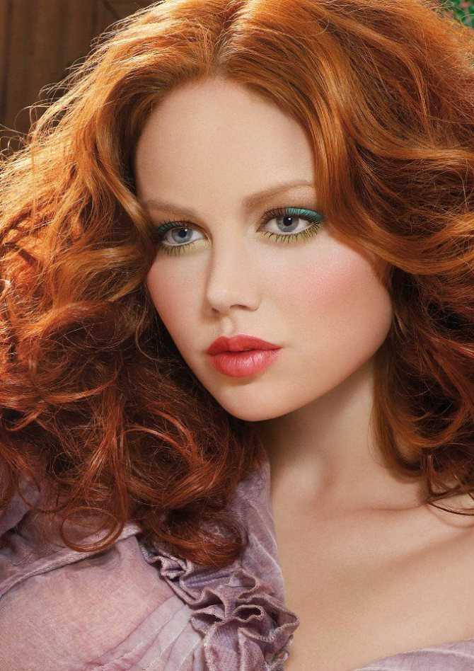 Макияж для рыжих: основные правила и нюансы макияжа рыжеволосых девушек