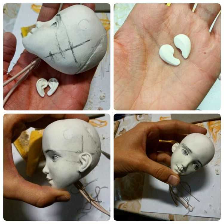 Куклы из глины своими руками для начинающих, из полимерной глины ,пошагово, мастер класс. делаем куклу из глины. статья содержит этапы изготовления куклы из полимерной глины: статичной и на шарнирах.