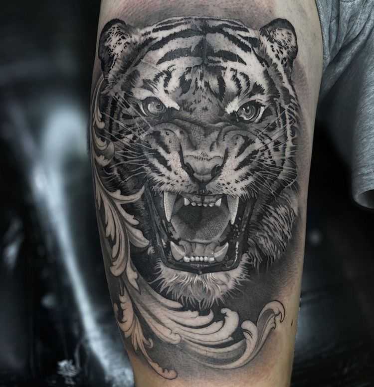 Tattoo • значение тату: тигр