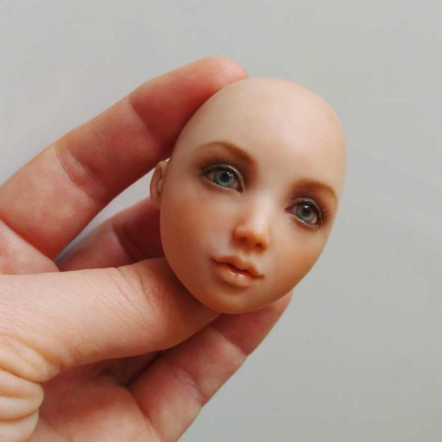 Лепка куклы-болтушки из полимерной глины (мастер-класс)