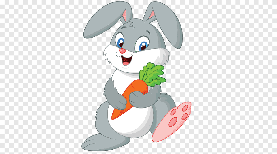 Как нарисовать милого кролика легко поэтапно