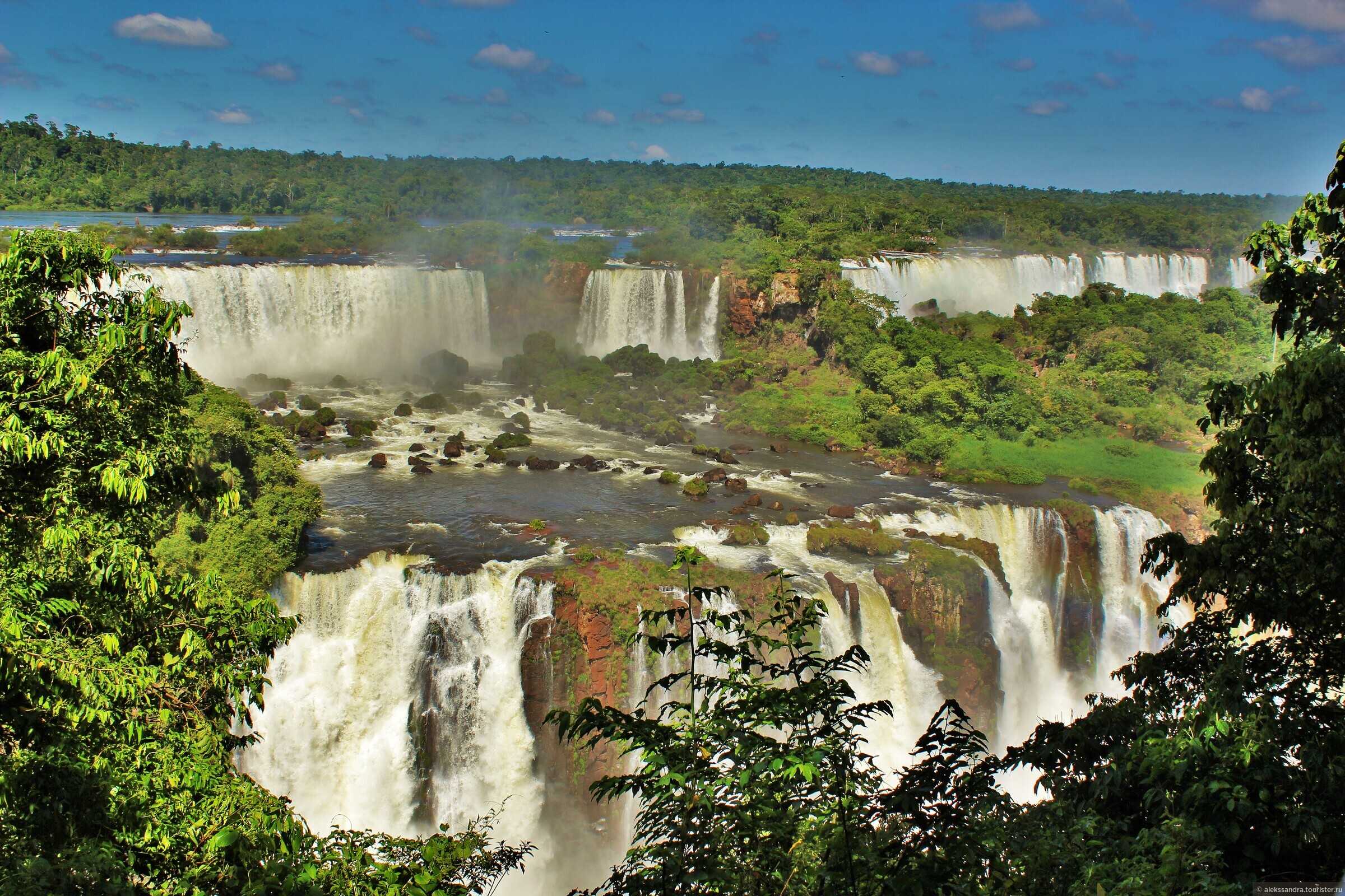 Ниагарский водопад на карте, фото, описание, развлечения