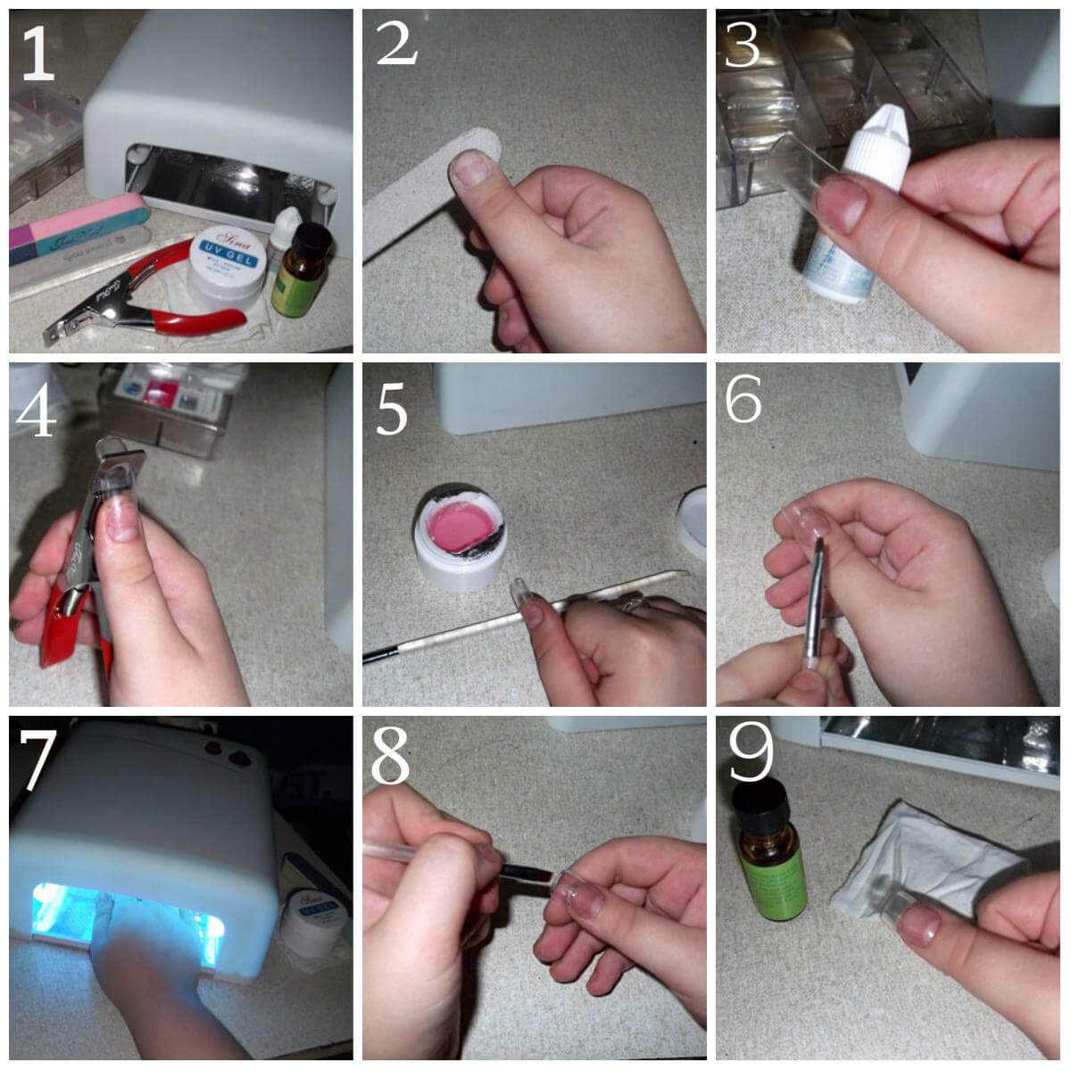 Как нарастить ногти в домашних условиях