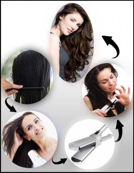 Как завить волосы утюжком в домашних условиях: лучшие способы, полезные советы