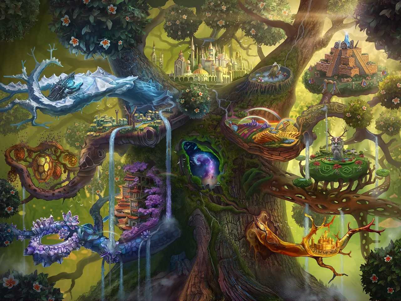 Мировое дерево в легендах и мифах