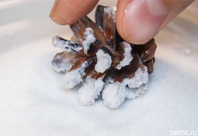 Мастер-класс материалы и инструменты новый год рождество искусственный снег мк клей продукты пищевые соль