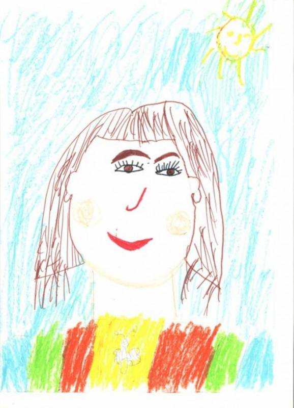 Как нарисовать маму - поэтапное описание создания рисунка мамы карандашом и красками