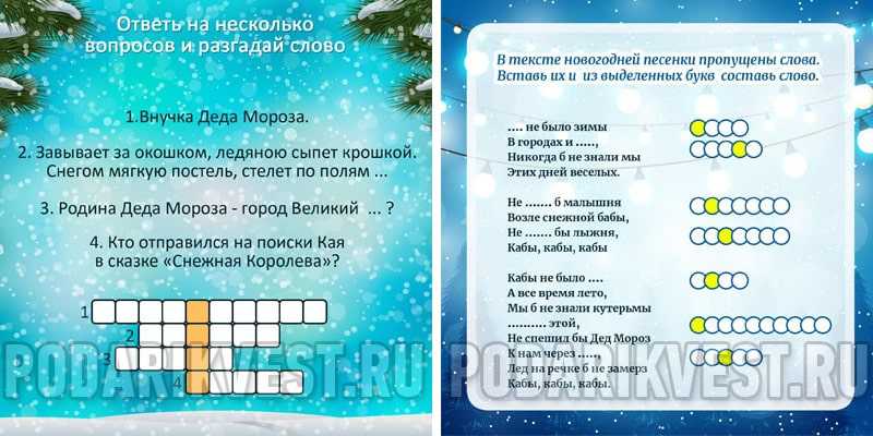 Квест на новый год для детей с поиском подарка по картинкам для дома или квартиры «сюрприз деда мороза» (от 4 — 6 лет) — zavodila-kvest