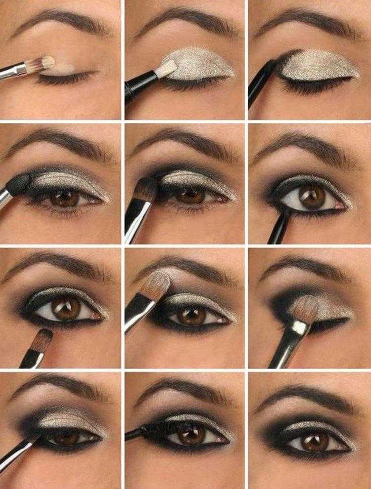 Пошаговая инструкция по нанесению макияжа на глаза