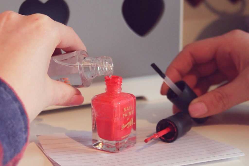 Чем разбавить гель краску для ногтей
