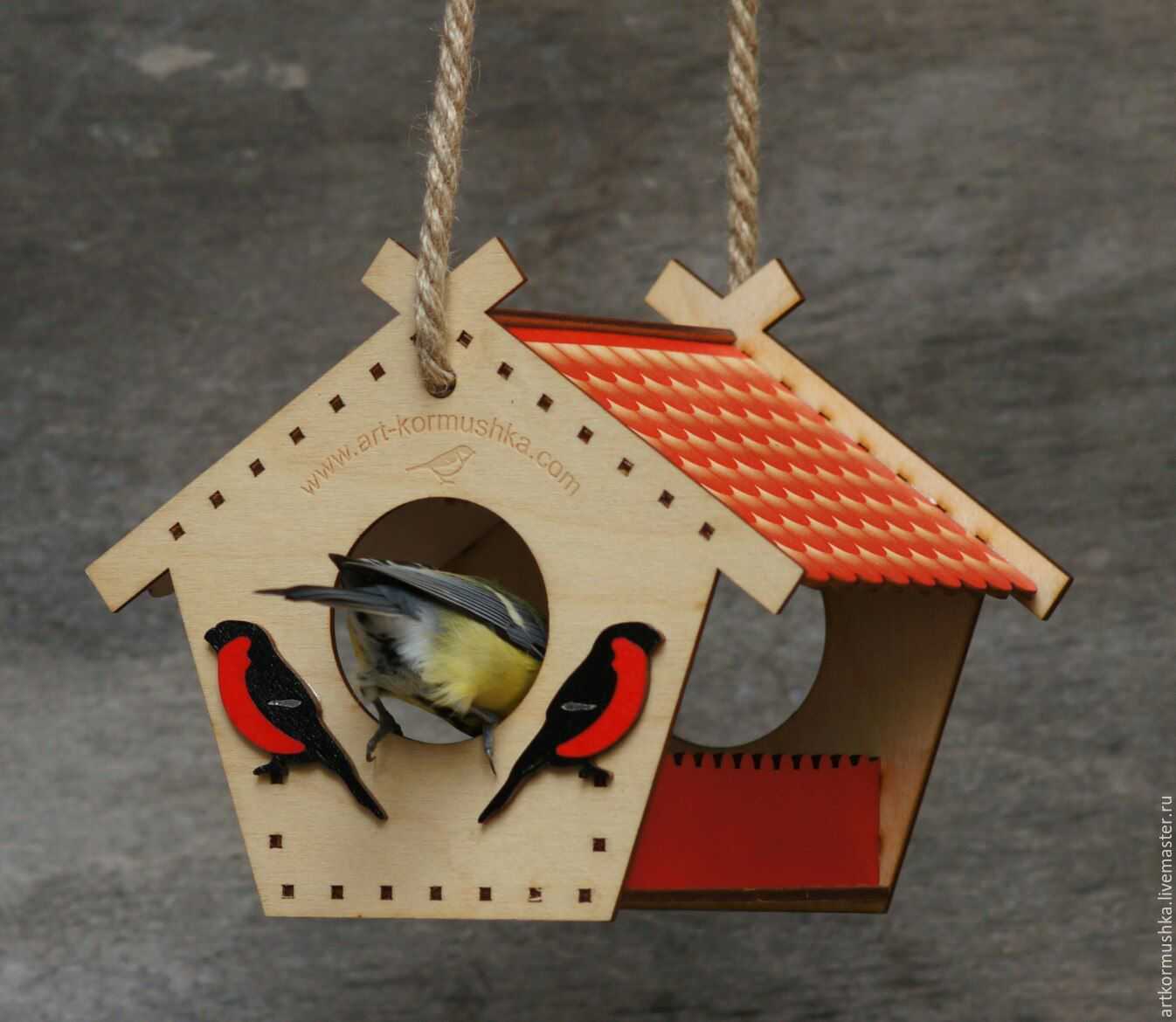 Кормушка для птиц своими руками — интересные идеи как сделать быстро и просто из подручных материалов