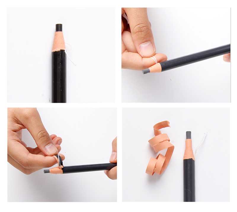 Как точить гелевый карандаш для глаз - мастерок