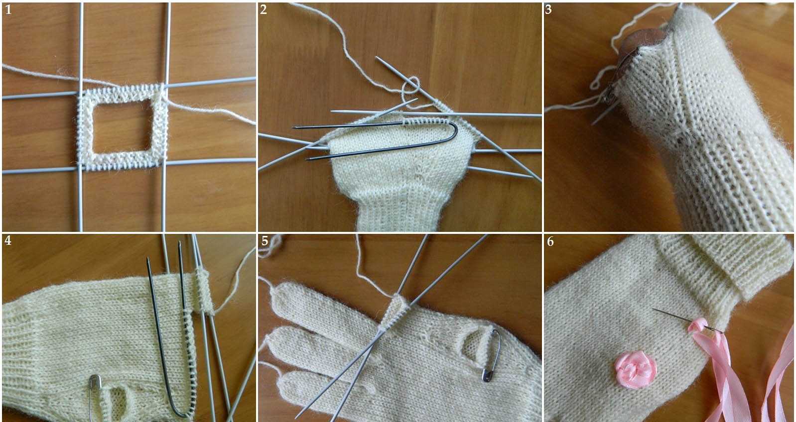 Вязание перчаток - страна мам
