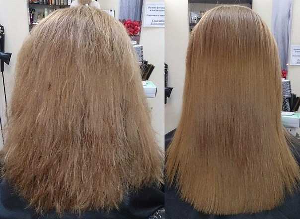 Коллагеновое восстановление волос
