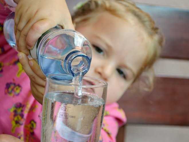 Эксперименты с водой для детей