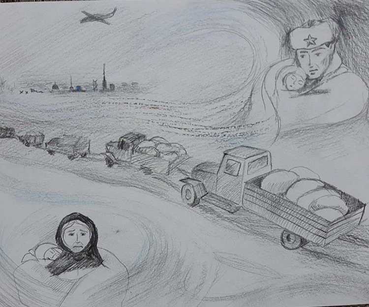 Блокада в рисунках: школьникам показали пять мультфильмов о самых страшных днях ленинграда