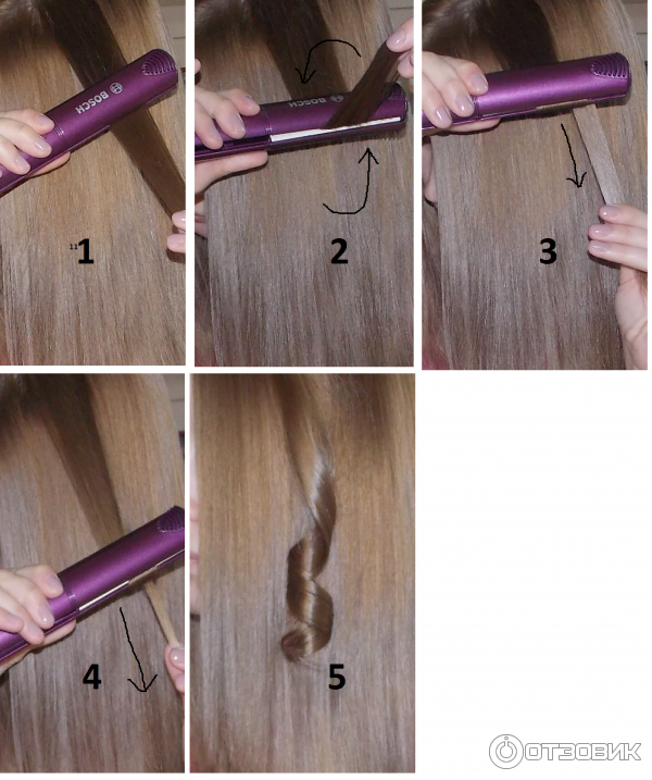 Как завить волосы утюжком в домашних условиях: лучшие способы, полезные советы