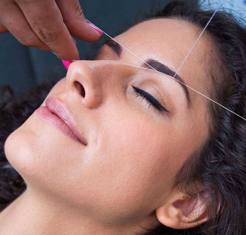 Эпиляция нитью (тридинг): изучаем технику и особенности удаления волос