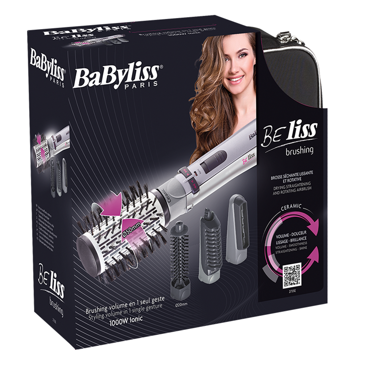 Фен щетка babyliss отзывы. Щетка-фен BABYLISS 2735e (1000 Вт). BABYLISS Paris brushing 1000. BABYLISS фен-щетка Ceramic 1000. Фен BABYLISS brushing 1000.