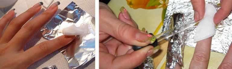 Как снять гель-лака в домашних условиях с натуральных и нарощенных ногтей: жидкостью, пилочкой, фрезером. интересные приспособления и противопоказания