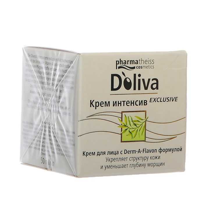 Крем doliva: состав увлажняющего витаминного средства для лица intensiv light, отзывы | n-nu.ru
