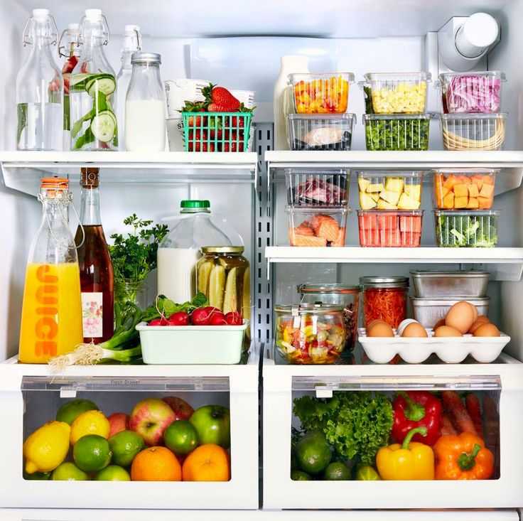 Что должно быть в холодильнике - необходимые продукты питания