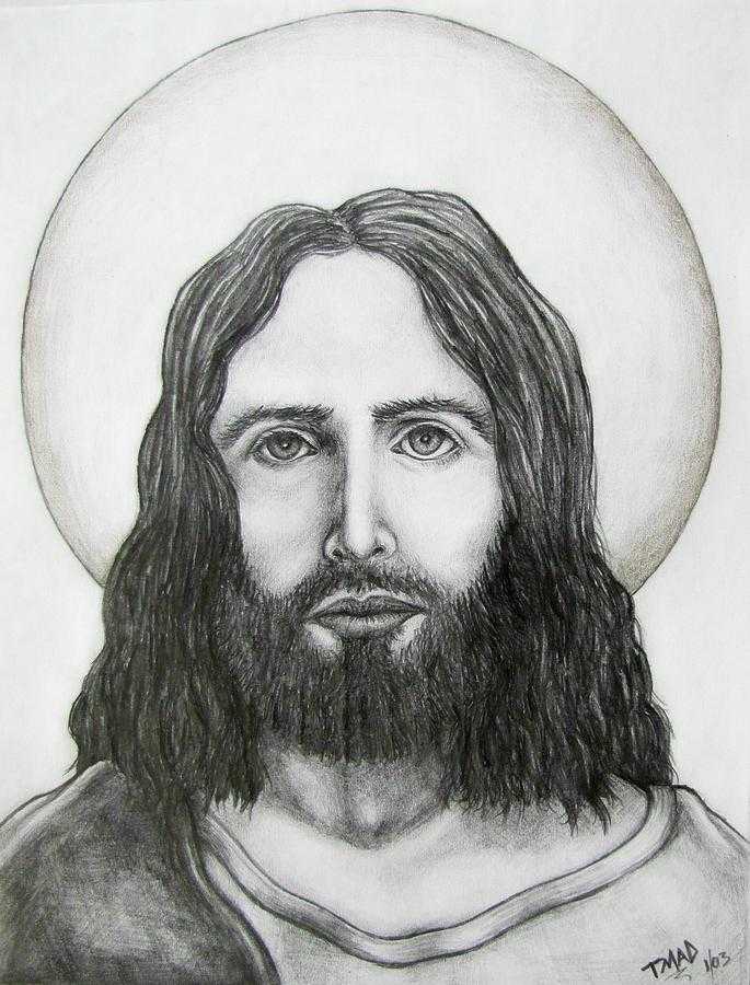Как нарисовать иисуса христа карандашом. как нарисовать иисуса христа карандашом поэтапно. мозаика в храме св. марии