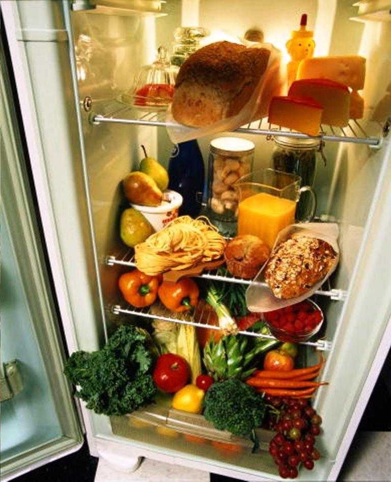 Что должно быть в холодильнике — необходимые продукты питания
