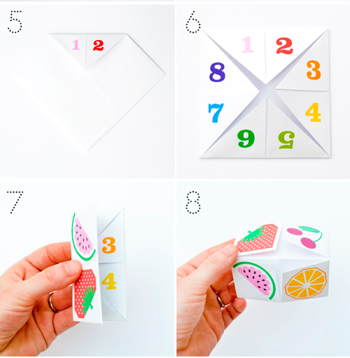 Как сделать гадалку из бумаги своими руками