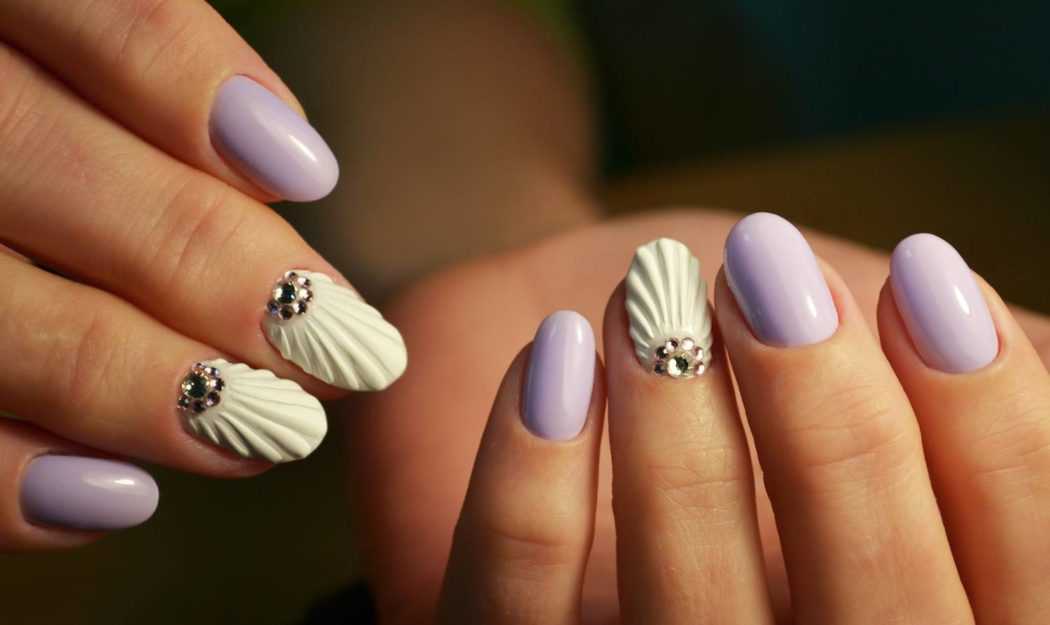 Маникюр с разводами: 100 фото красивого дизайна ногтей