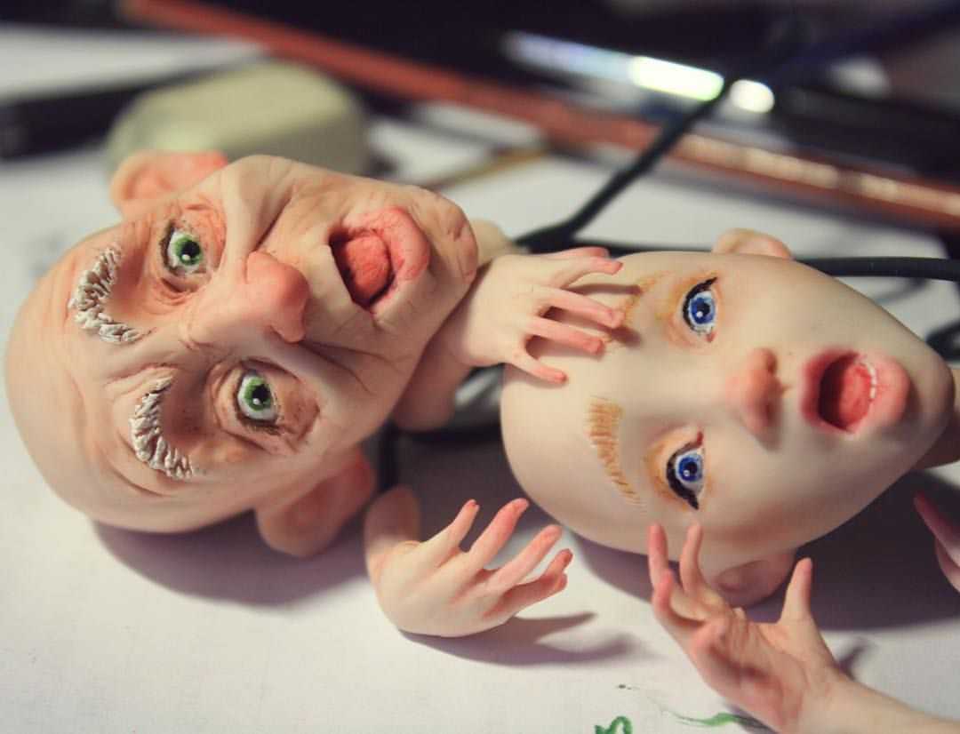 Куклы из полимерной глины: изготовление авторской игрушки своими руками